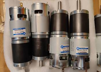 Silnik DC GA42Y-775-CE z przekładnią planetarną – 24V – 224RPM — NOWE