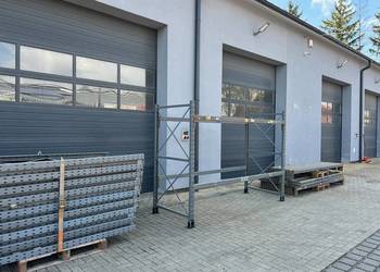 Regały paletowe magazynowe trawers 275cm przemysłowe dexion rama H250cm