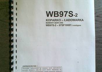 Instrukcja obsługi DTR kopark ładowarki Komatsu WB97S-2