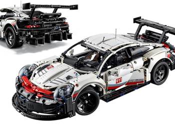 Klocki Technic PORSCHE 911 RSR 1580-klocków 50cm Biz-Technic