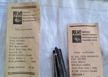 Wycieraczki oryginalne POLMO ZEC Fiat 125p I 126p