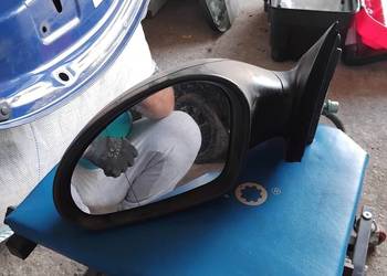 Lusterko lewe manualne Seat Ibiza 6L / Cordoba 6L 2002–2008 – ręczna regula