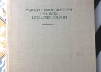 ( 3765 ) Warsztat Bibliograficzny Historyka Literatury Polskiej