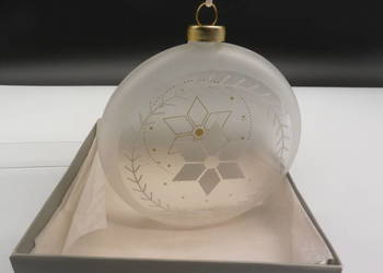 Räder DESIGN Świąteczny magiczny medalion szklana bombka Świąteczna