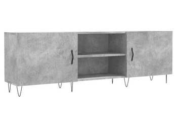 Szafka pod TV szarość betonu 150x30x50 cm WM-829096