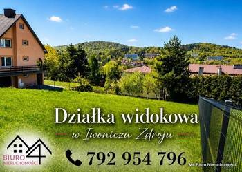PIĘKNA WIDOKOWA DZIAŁKA W IWONICZU ZDROJU