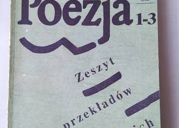 POEZJA zeszyt przekładów poetyckich