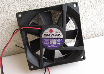 Wentylator  Max Flow 12V DC 0,12A 8025MD1SPL 80mm