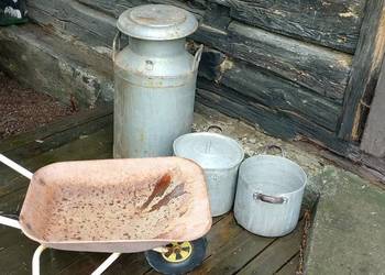 Baniaki stare zabytkowe do kolekcji lub ogrodu