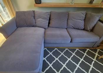 Sofa Gronlid 3 os IKEA z pojemnikiem na pościel