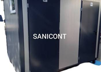 Łazienka damsko- męska, kontener sanitarny W.C