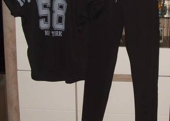 DRES na krótki rękaw _Masełko_ cyfry_ lampasy _ roz. L/XL
