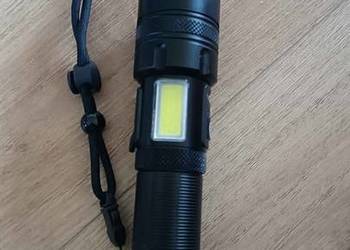 Latarka XHP160 + COB – 16 rdzeni – super mocna latarka akumulatorowa USB