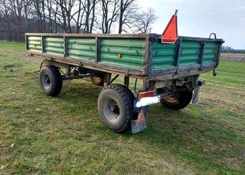 Przyczepa rolnicza Autosan zarejestrowana niska kaczka