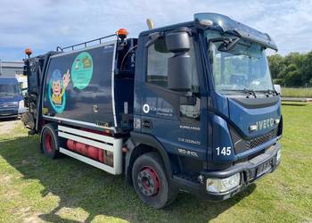 Iveco Eurocargo 120-210L rocznik 2017  Euro 6 śmieciarka NTM 10 m3