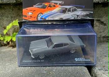 CHEVROLET CHEVELLE SS szybcy model 1/43 Deagostini fast furious Kolekcja