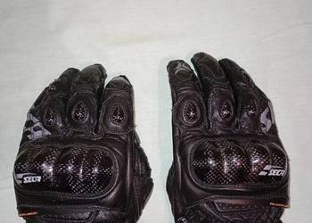 Rękawice motocyklowe Seca Trackday Short Black rozmiar XL