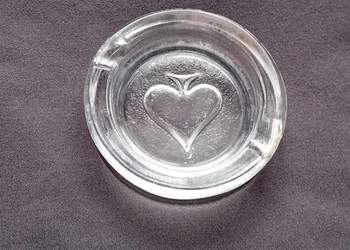 Popielniczka karciana, wzór Pik. HSG Ząbkowice.