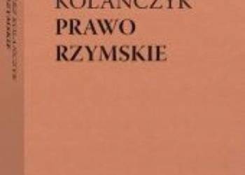 Prawo Rzymskie Kolańczyk