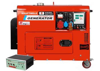 AGREGAT GENERATOR PRĄDOTWÓRCZY 9,8KW 3F SILENT ATS