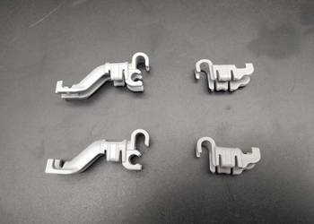 Zaczepy grzebieni kosza zmywarka Siemens / Bosch (komplet 4 szt.)