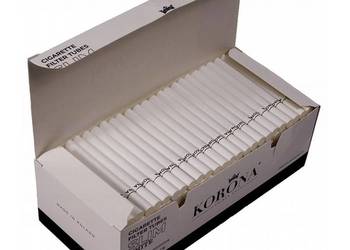 Gilzy KORONA SLIM WHITE - 250 szt. Gilzy KORONA SLIM WHITE - 250 szt.