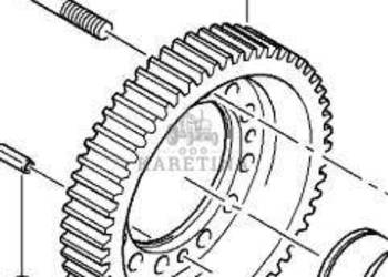 CLAAS Jaguar 970 Koło Czołowe Skrzyni Biegów Przekładni 0007685191 00 0768…