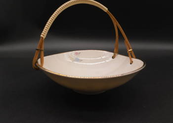 Dekoracyjna porcelanowa misa Edelstein Bavaria z uchwytem