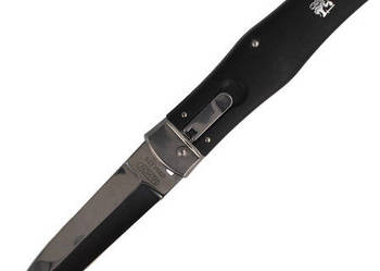 Nóż sprężynowy Mikov Predator ABS, Klips (241-NH-1/N BLACK)