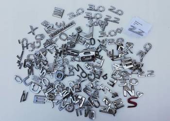 EMBLEMATY LITERY CYFRY INFINITI NISSAN