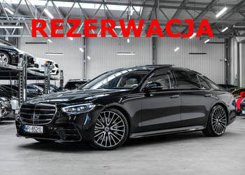 Mercedes S 450 Maksymalnie wyposażony. Burmester High End. E-Active Body C…