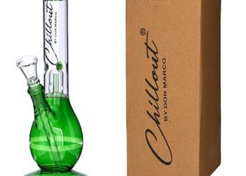 Wysokiej Jakości Zielone Bongo Szklane 30 cm Bonio Fajka Wodna Chillout