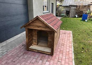 Buda dla psa drewniana ocieplana HIT OKAZJA PROMOCJA