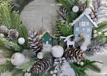 WIANEK BOŻONARODZENIOWY - ZIMOWY