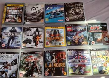 Gry na Playstation 3 ,Komplet-14 sztuk używane -sprawne .