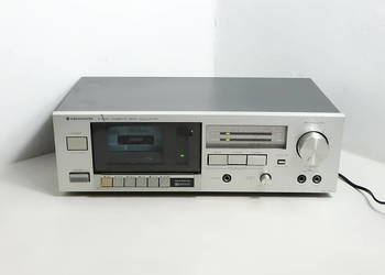 Magnetofon kasetowy KENWOOD KX-100 – Uszkodzony / Na części / Do naprawy