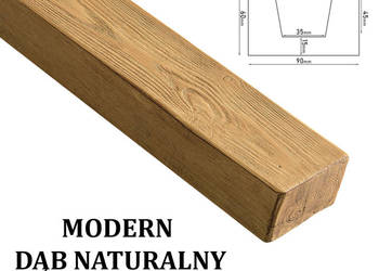 Belka Modern 9x6 cm DĄB NATURALNY