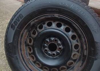 Komplet 4 kół zimowych 215/65R15, 5x98, #ulysse#807#c8#phedra#alfa romeo#