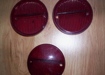 Klosz czerwony lampy prawdopodobnie Ursus 328 Gaz Zetor