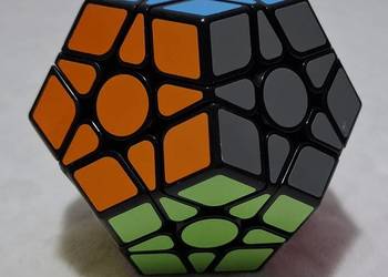 Dwunastościan, układanka, kostka logiczna, Megaminx, 3x3 (Zabawka)