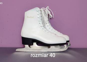 Jak nowe ocieplane łyżwy figurowe - rozmiar 40 - wkładka 26,2 cm [#9]