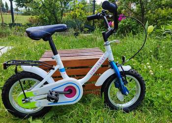 Rower rowerek 12" cali Simplebike Polla dziecięcy kółka boczne rączka