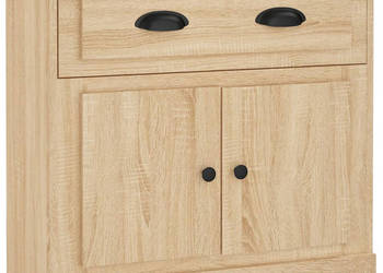 Szafka dąb sonoma 70x355x675 cm materiał drewnopochodny WM-816427