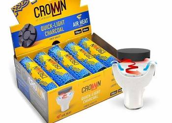 Crown Of Carbopol Węgiel Samorozpalający do Fajki Wodnej Shishy | 40mm Box
