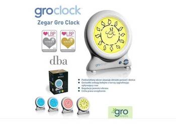 Gro-Clock Zegar Lampka Dla Dzieci do nauki Snu Czasu