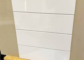 płytka ścienna 10x30 cegiełka biała połysk White