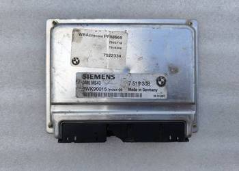 Komputer Sterownik Silnika BMW 3 E46 320i 5 E39 520i 7519308 5WK90015