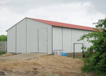 Blaszana hala 10×20 m – biała