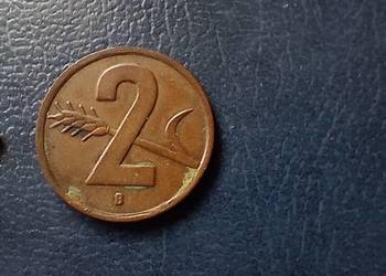 Stare monety 2 rappen 1955 Szwajcaria