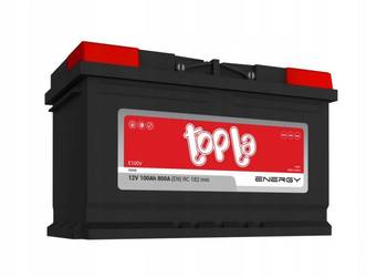 Akumulator Topla Energy 12V 100Ah 800A E100V